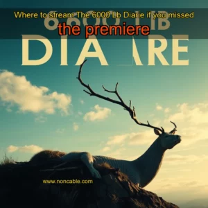 Artistic representation for Where to stream The 6000 Lb Diarie if you missed the premiere