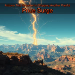 Artistic representation for Arizona This Streamer Is Dropping Another Painful Price Surge