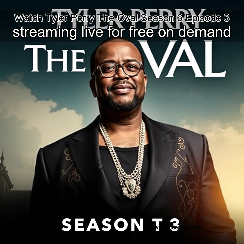 Artistic representation for Watch Tyler Perry The Oval Season 6 Episode 3 streaming live for free on demand