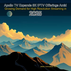 Artistic representation for Apollo TV Expands 8K IPTV Offerings Amid Growing Demand for High Resolution Streaming in 2025