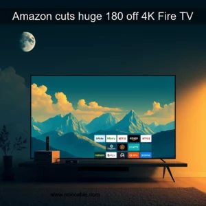 Artistic representation for Amazon cuts huge 180 off 4K Fire TV
