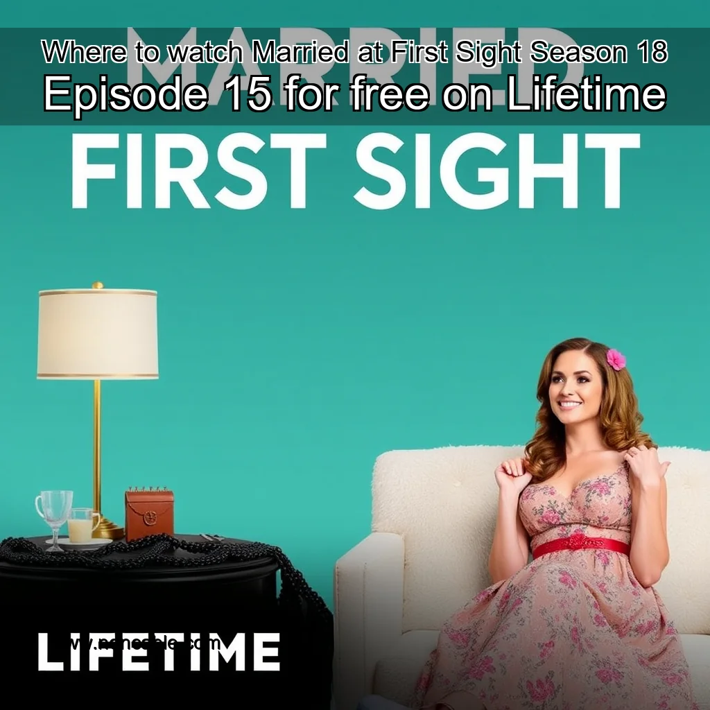 Artistic representation for Where to watch Married at First Sight Season 18 Episode 15 for free on Lifetime