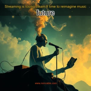 Artistic representation for Streaming is losing steam It time to reimagine music future