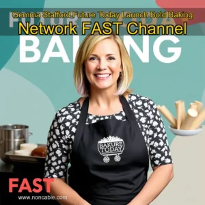 Artistic representation for Gemma Stafford Future Today Launch Bold Baking Network FAST Channel