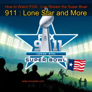 Artistic representation for How to Watch FOX : Live Stream the Super Bowl 911 : Lone Star and More