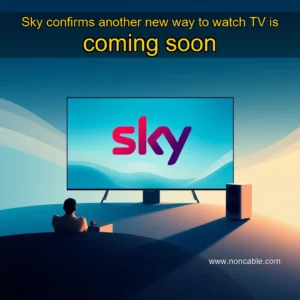 Artistic representation for Sky confirms another new way to watch TV is coming soon