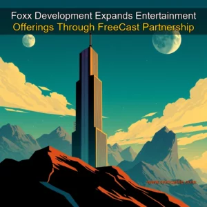 Artistic representation for Foxx Development Expands Entertainment Offerings Through FreeCast Partnership