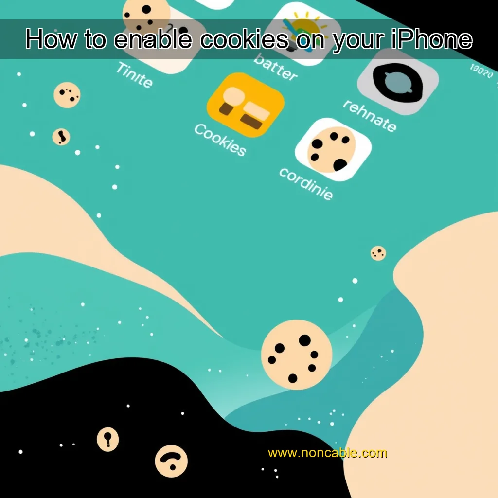 Artistic representation for How to enable cookies on your iPhone