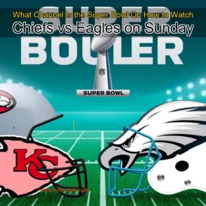 Artistic representation for What Channel Is the Super Bowl On How to Watch Chiefs vs Eagles on Sunday