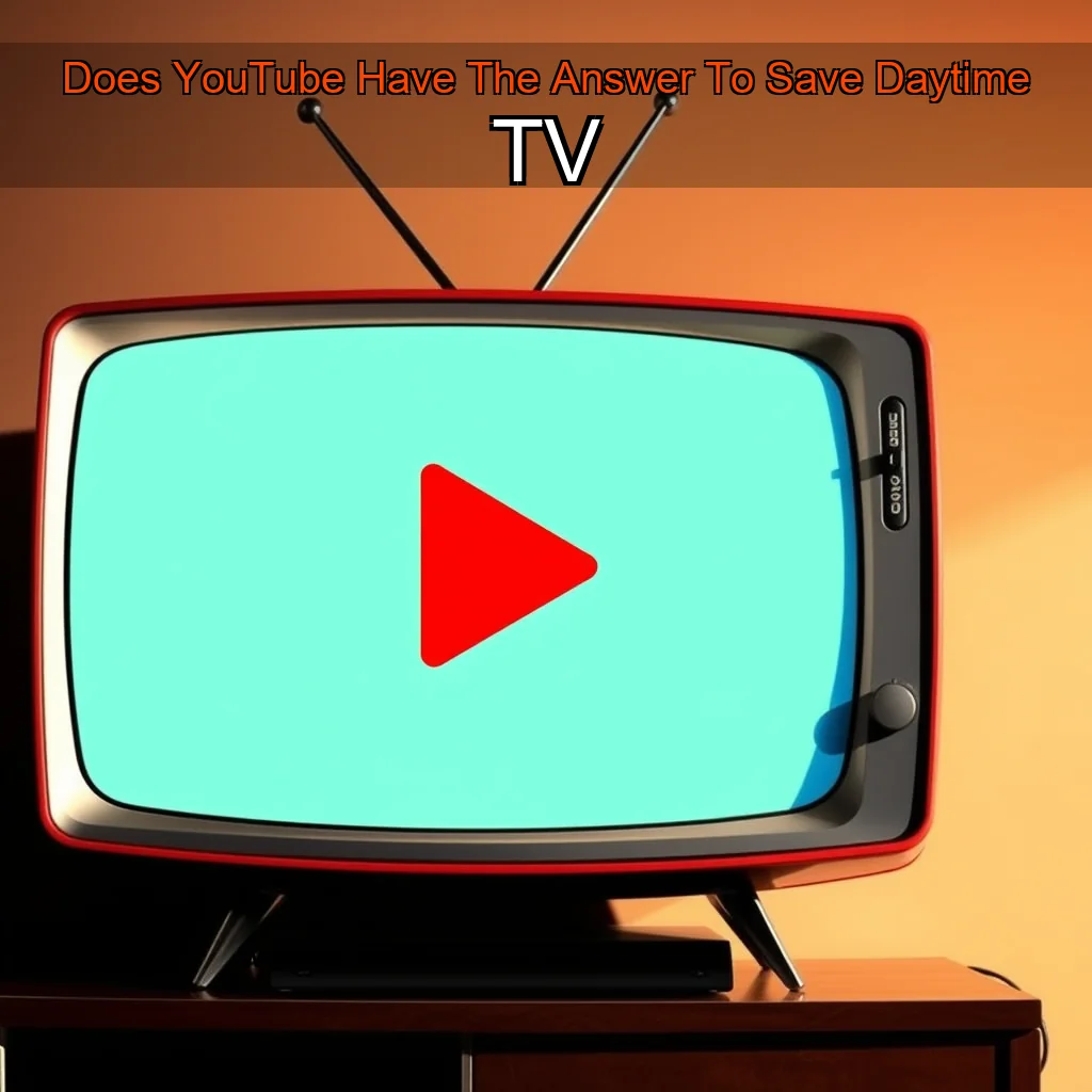 Artistic representation for Does YouTube Have The Answer To Save Daytime TV