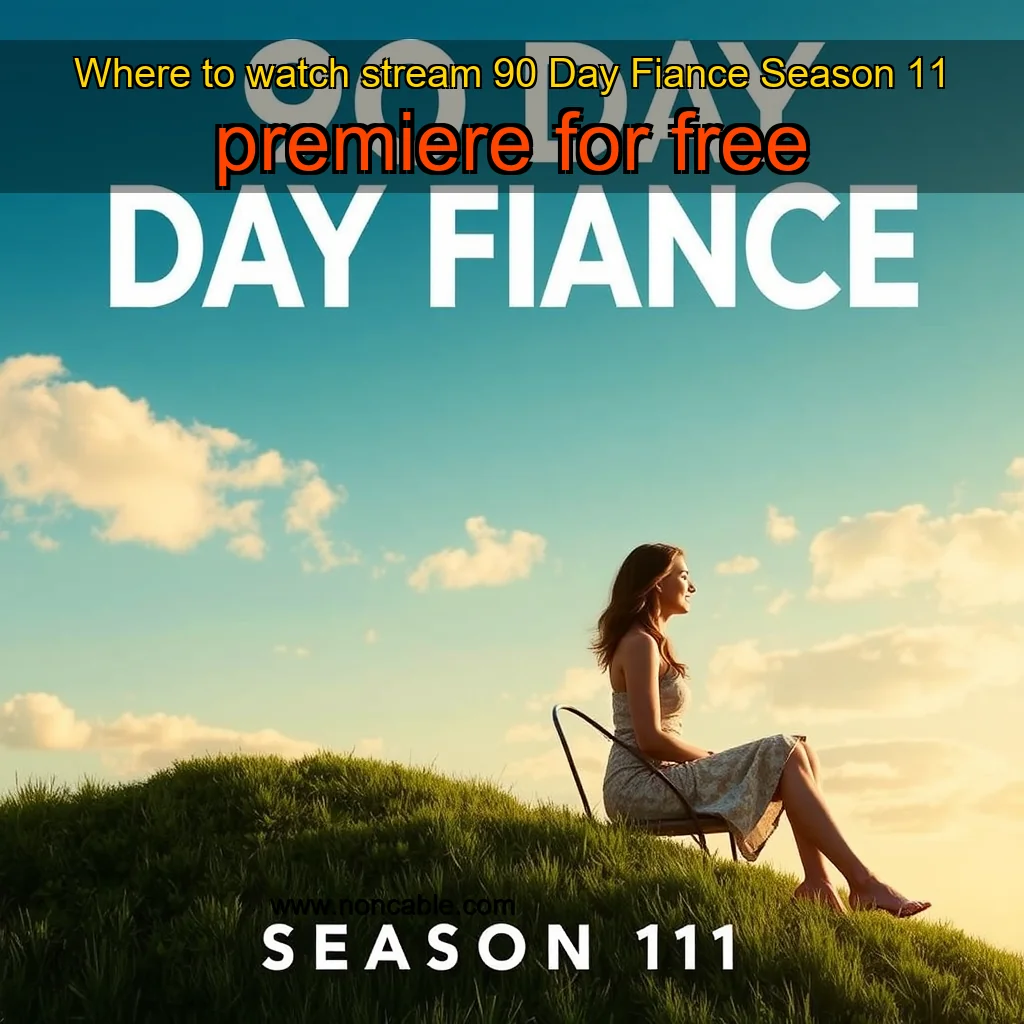 Artistic representation for Where to watch stream 90 Day Fiance Season 11 premiere for free