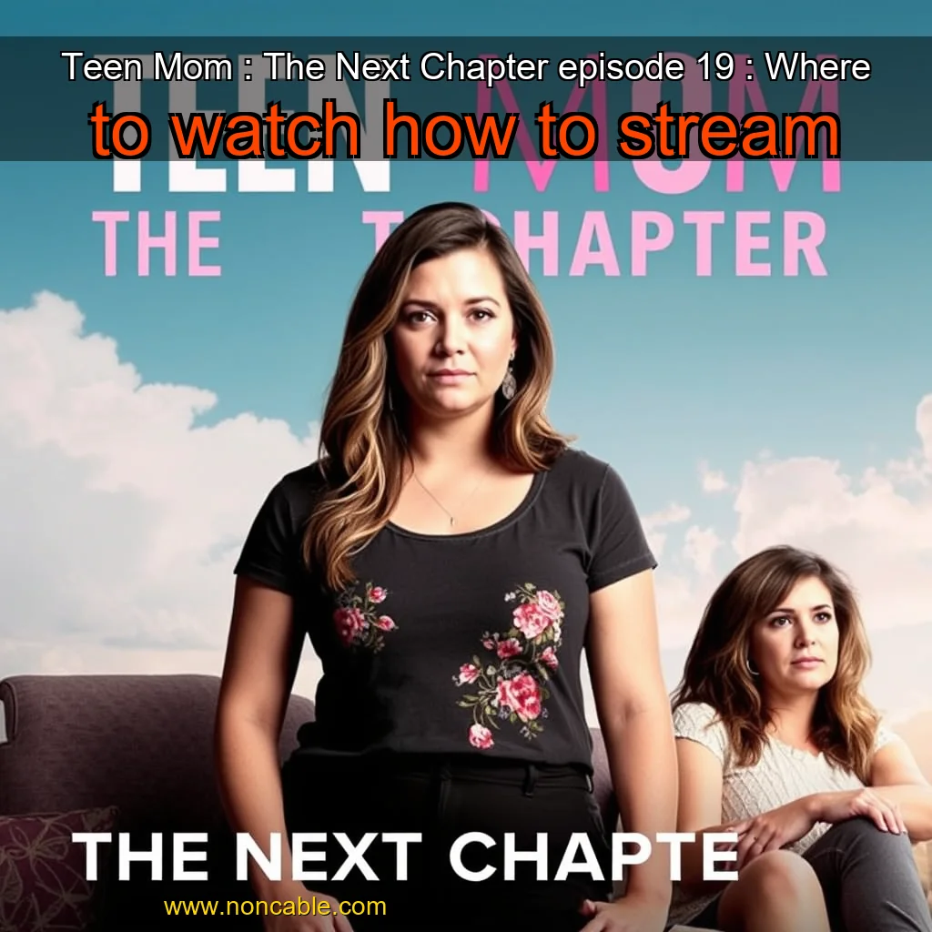 Artistic representation for Teen Mom : The Next Chapter episode 19 : Where to watch how to stream