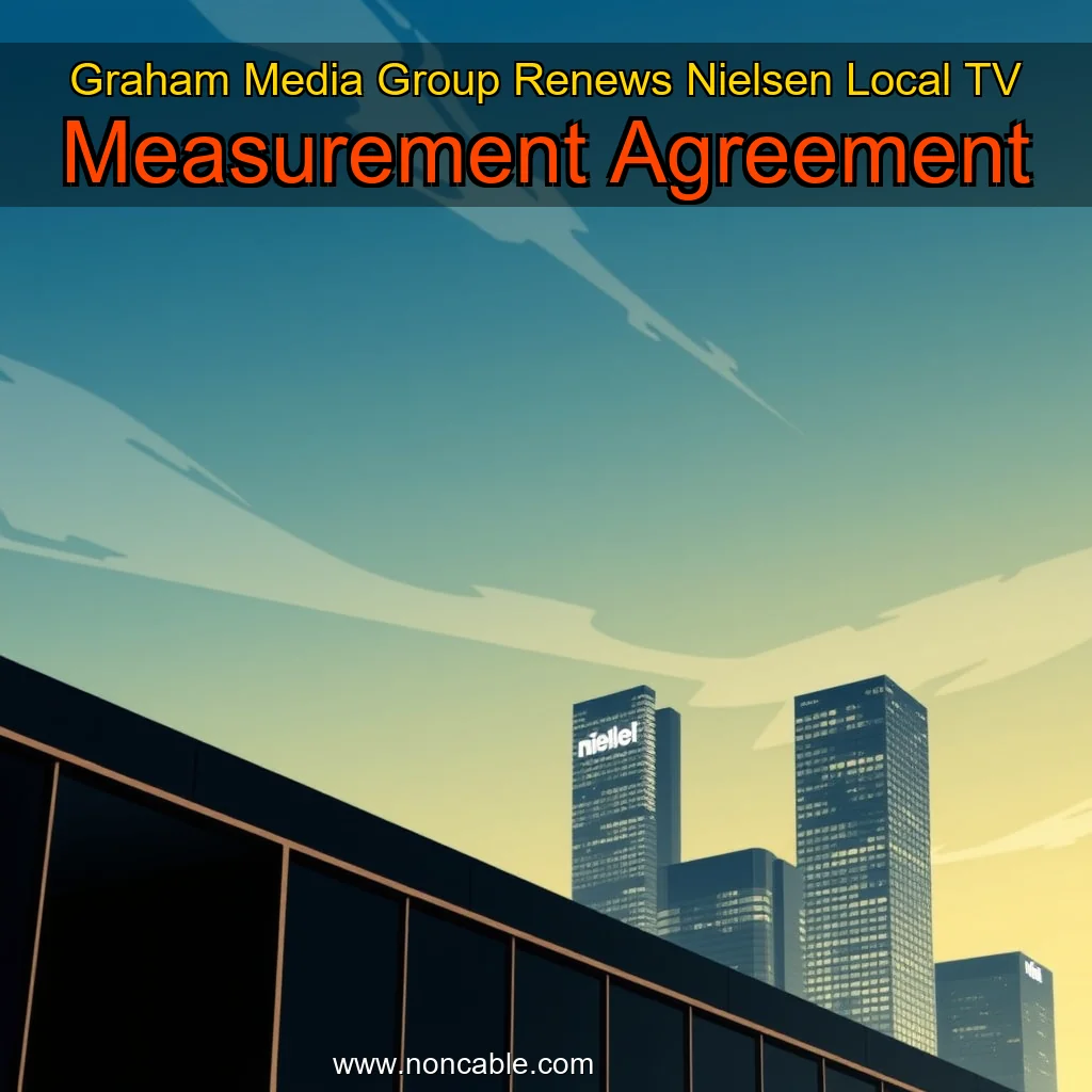 Artistic representation for Graham Media Group Renews Nielsen Local TV Measurement Agreement