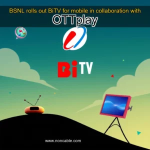 Artistic representation for BSNL rolls out BiTV for mobile in collaboration with OTTplay