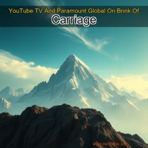 Artistic representation for YouTube TV And Paramount Global On Brink Of Carriage