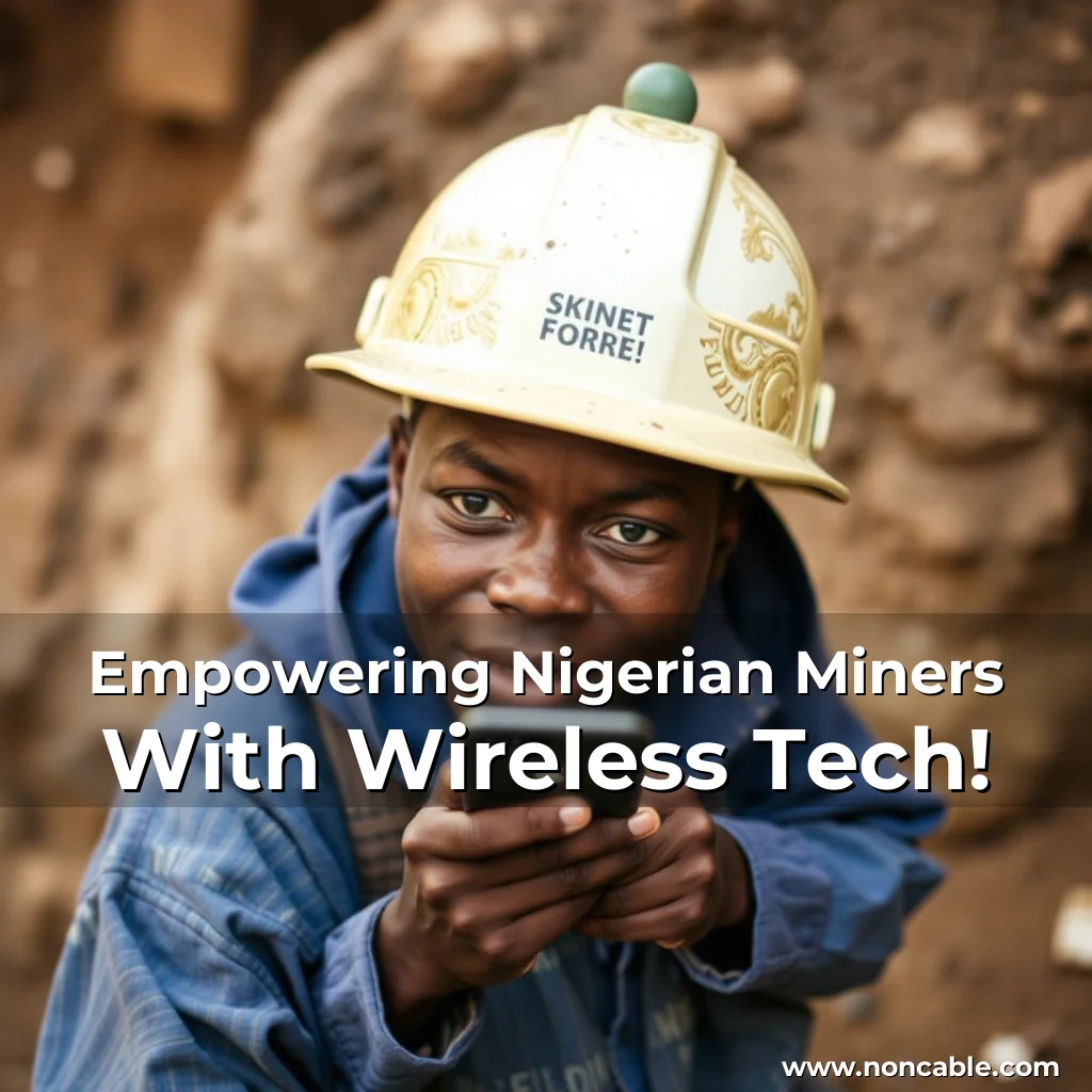 Read more about the article Empowering Nigerian Miners With Wireless Tech!