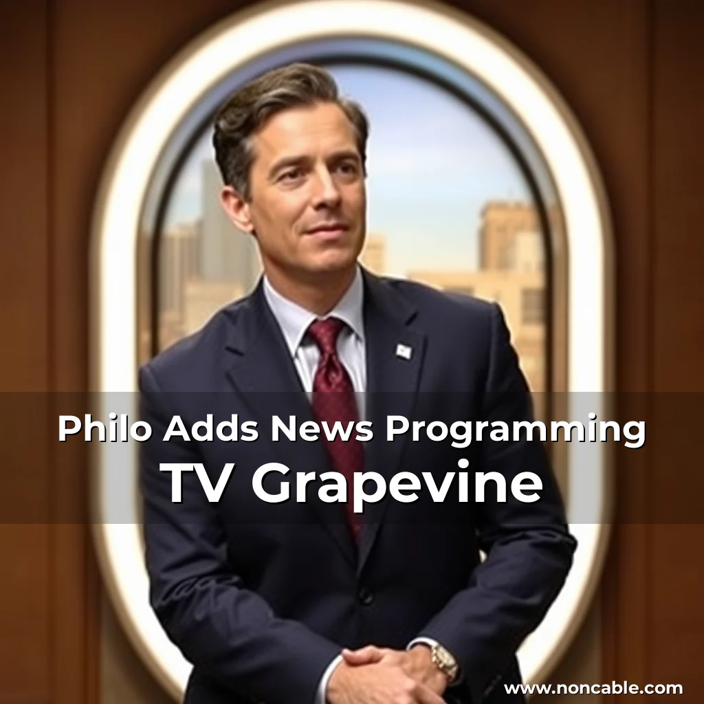 You are currently viewing Philo Adds News Programming  TV Grapevine