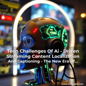 Read more about the article Tech Challenges Of Ai – Driven Streaming Content Localization And Captioning – The New Era Of Multilingual Media!