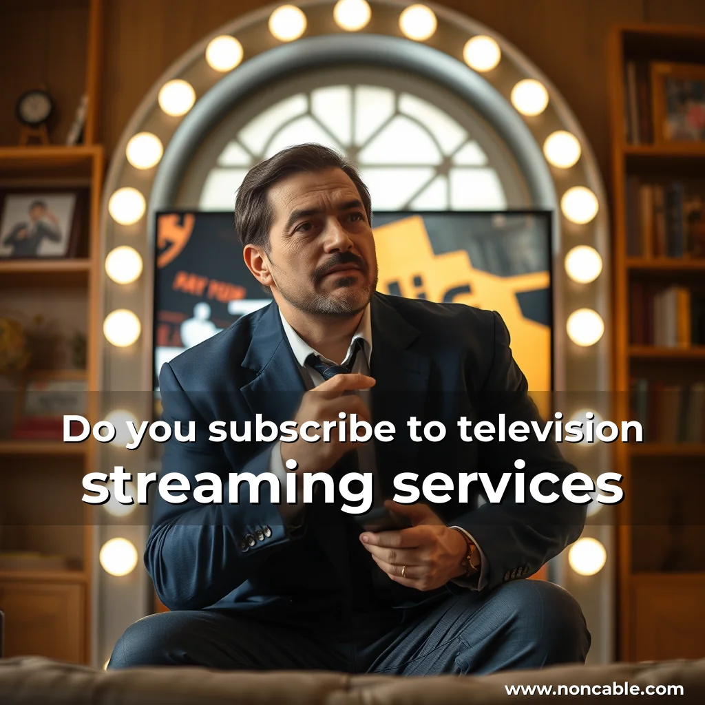 Read more about the article Do you subscribe to television streaming services