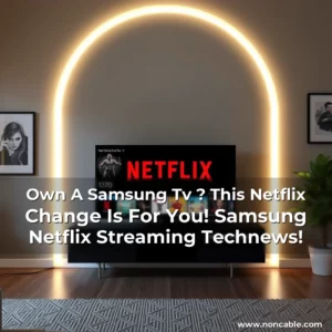 Read more about the article Own A Samsung Tv ? This Netflix Change Is For You! Samsung Netflix Streaming Technews!