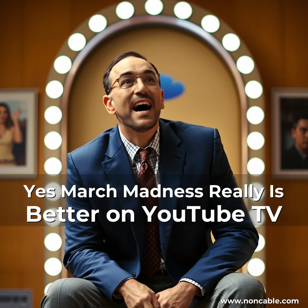 Artistic representation for Yes March Madness Really Is Better on YouTube TV