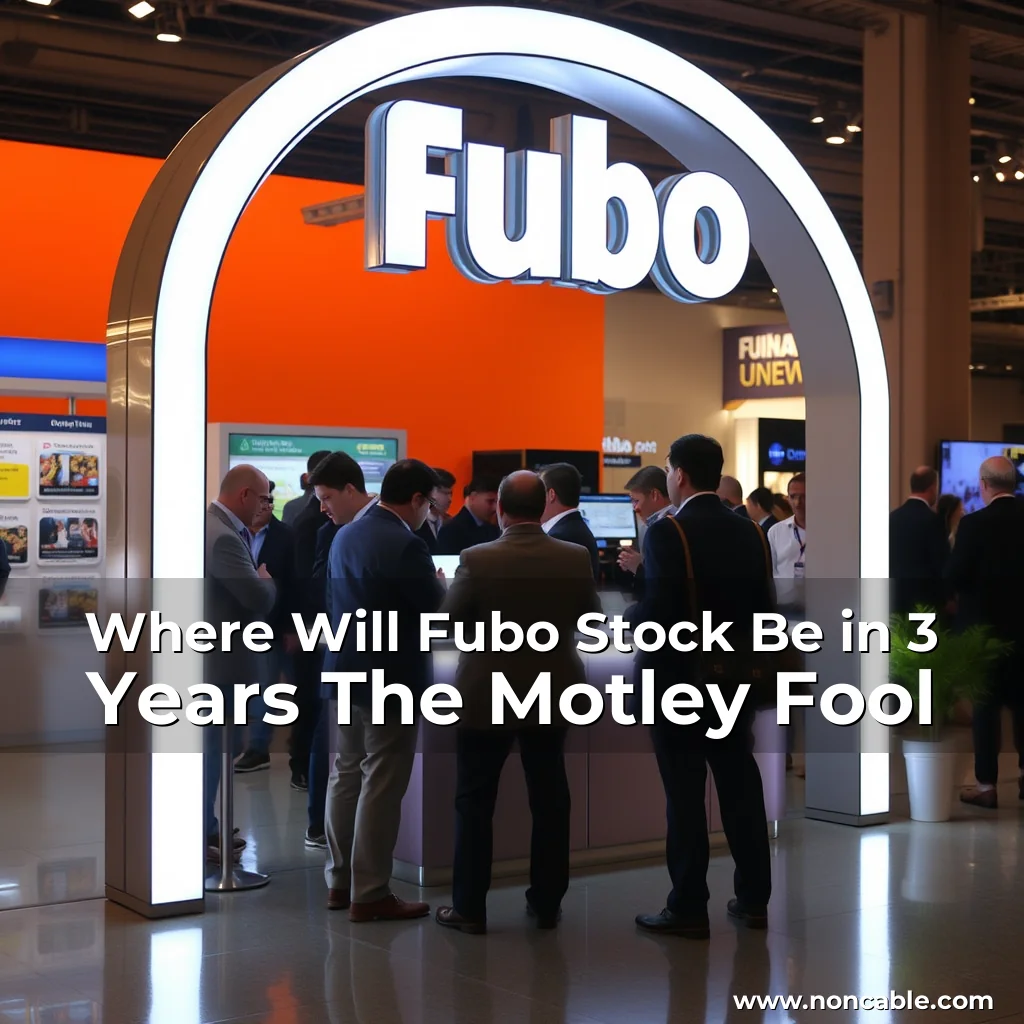 Artistic representation for Where Will Fubo Stock Be in 3 Years The Motley Fool