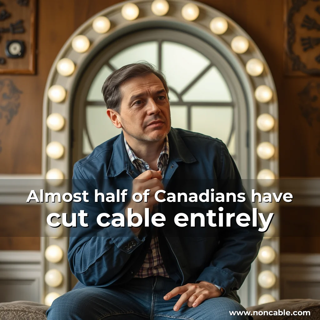 Read more about the article Almost half of Canadians have cut cable entirely