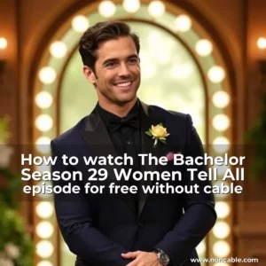 Read more about the article How to watch The Bachelor Season 29 Women Tell All episode for free without cable