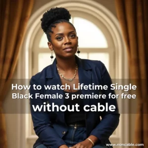 Read more about the article How to watch Lifetime Single Black Female 3  premiere for free without cable