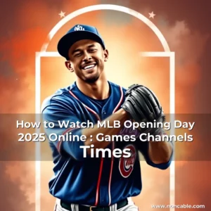 Artistic representation for How to Watch MLB Opening Day 2025 Online : Games Channels Times