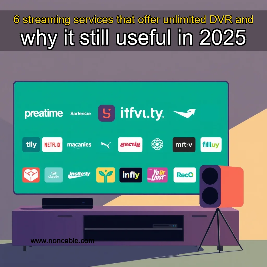 You are currently viewing 6 streaming services that offer unlimited DVR  and why it still useful in 2025
