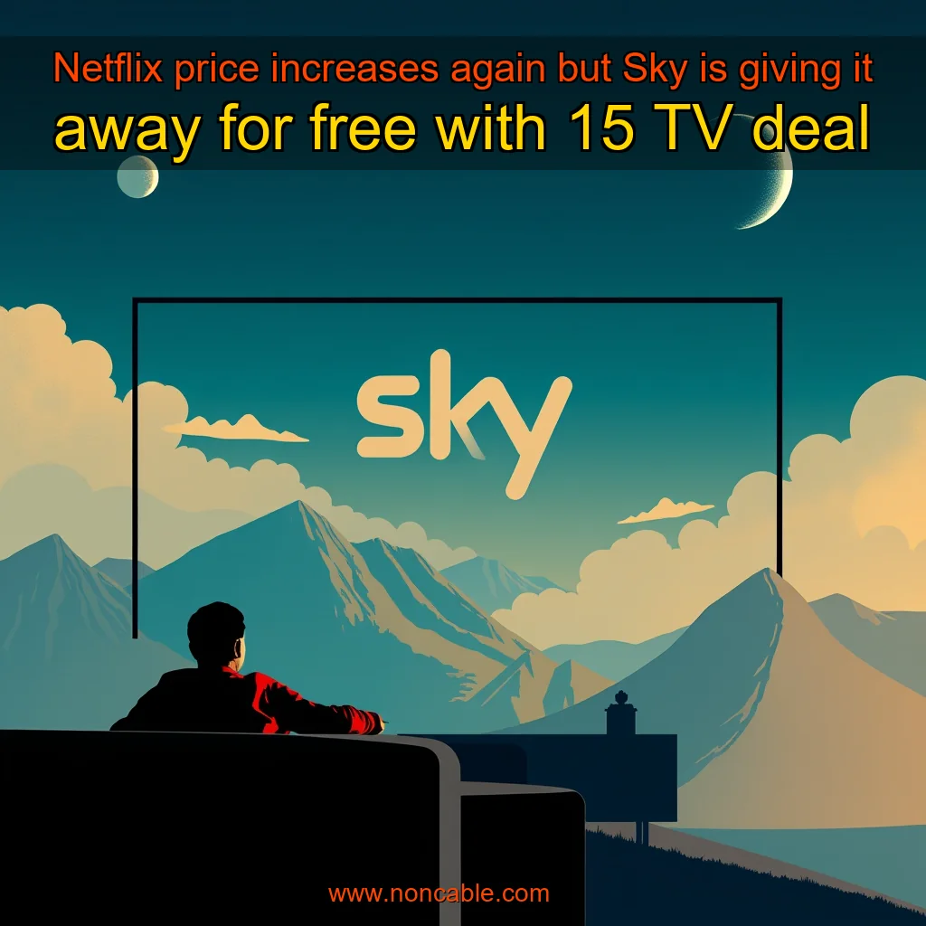 You are currently viewing Netflix price increases again but Sky is giving it away for free with 15 TV deal