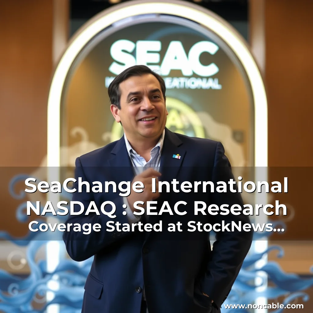 Artistic representation for SeaChange International NASDAQ : SEAC Research Coverage Started at StockNews com