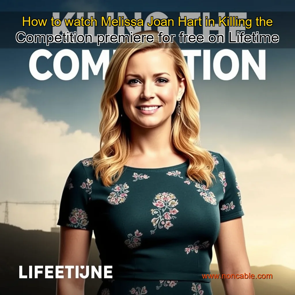 You are currently viewing How to watch Melissa Joan Hart in Killing the Competition premiere for free on Lifetime