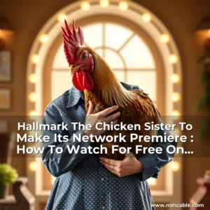 Read more about the article Hallmark  The Chicken Sister To Make Its Network Premiere : How To Watch For Free On Netflix, Hulu, Peacock, And More!