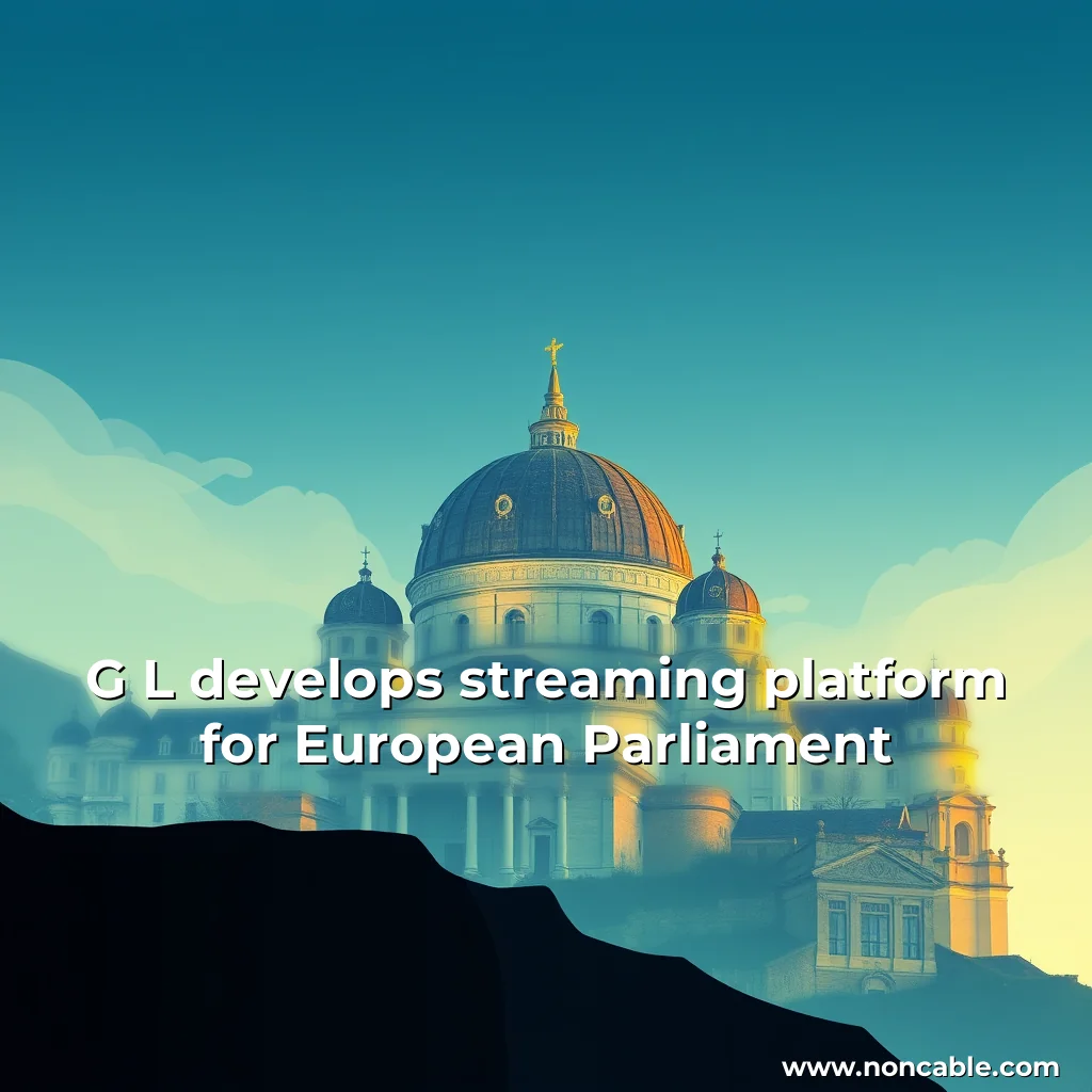 You are currently viewing G  L develops streaming platform for European Parliament