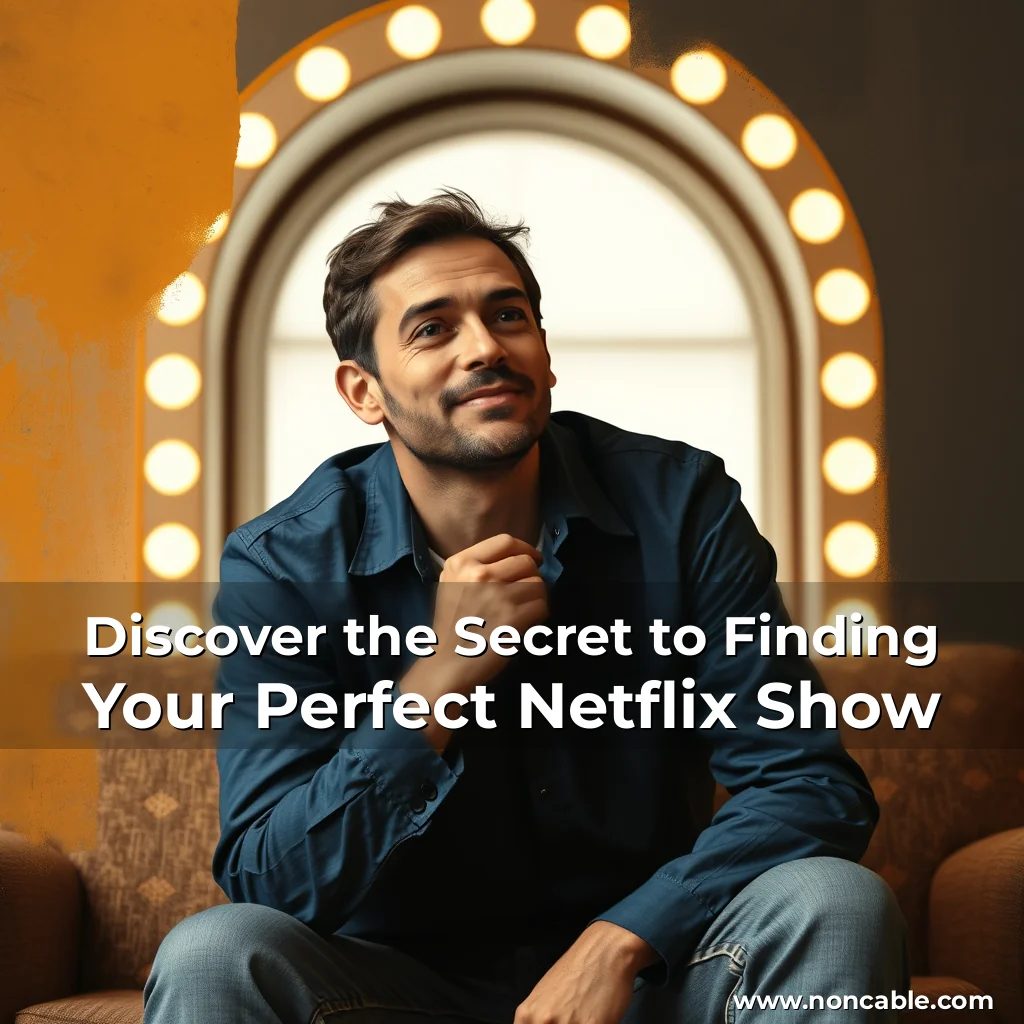 Read more about the article Discover the Secret to Finding Your Perfect Netflix Show