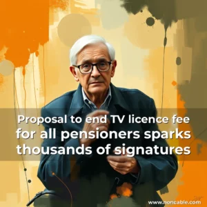 Read more about the article Proposal to end TV licence fee for all pensioners sparks thousands of signatures