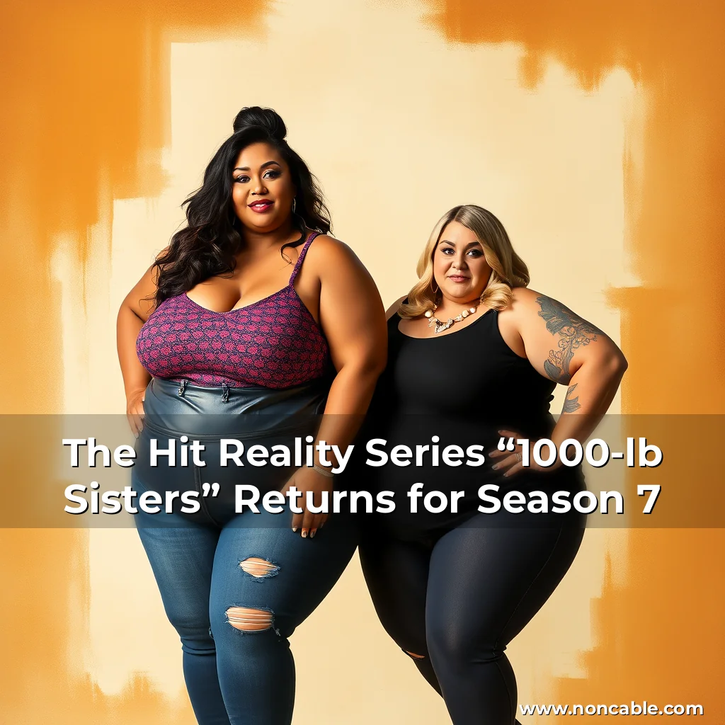 Artistic representation for The Hit Reality Series “1000-lb Sisters” Returns for Season 7