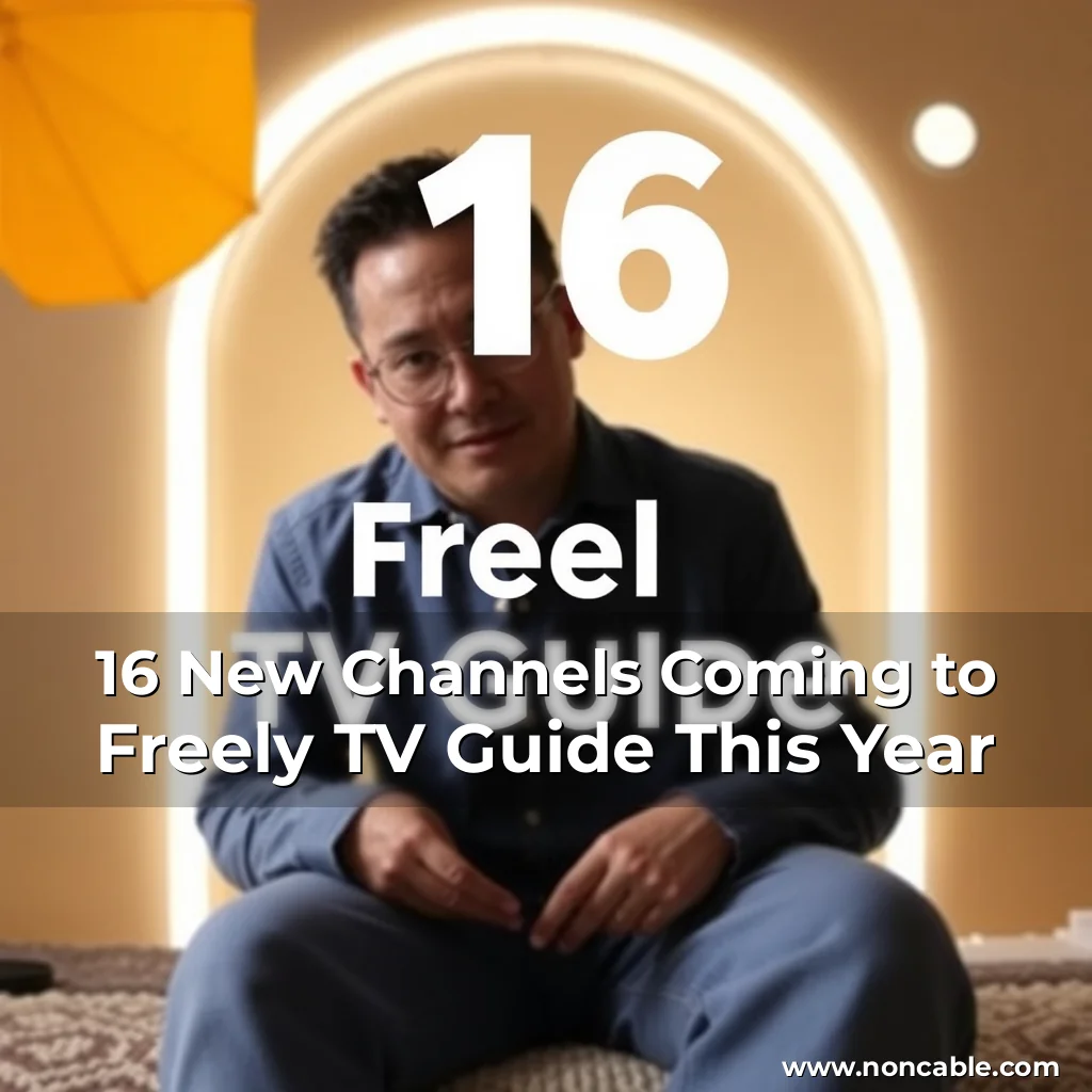 Read more about the article 16 New Channels Coming to Freely TV Guide This Year