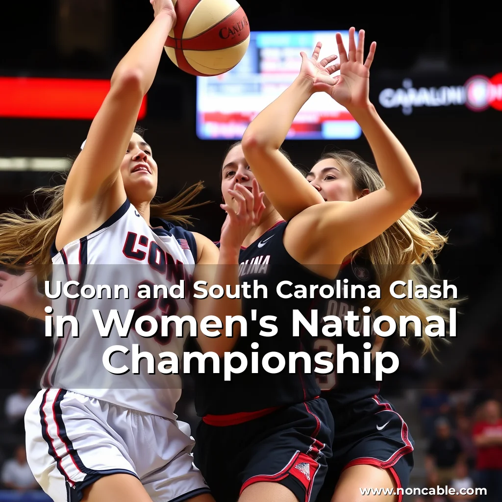 You are currently viewing UConn and South Carolina Clash in Women’s National Championship