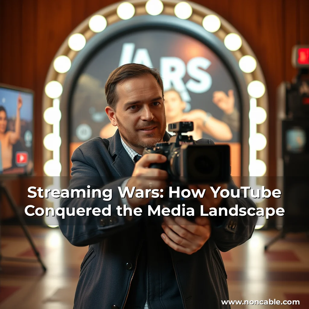 Artistic representation for Streaming Wars: How YouTube Conquered the Media Landscape