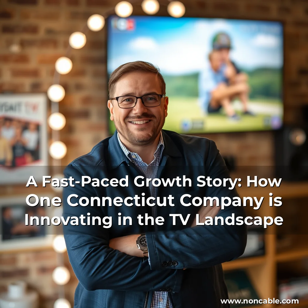 Read more about the article A Fast-Paced Growth Story: How One Connecticut Company is Innovating in the TV Landscape