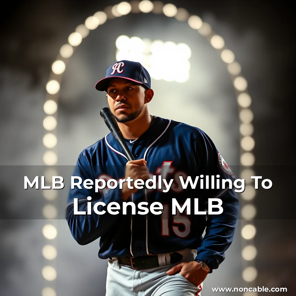 Artistic representation for MLB Reportedly Willing To License MLB