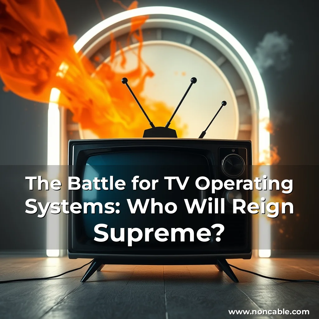 Read more about the article The Battle for TV Operating Systems: Who Will Reign Supreme?