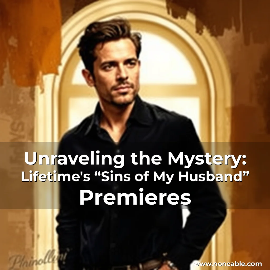 Read more about the article Unraveling the Mystery: Lifetime’s “Sins of My Husband” Premieres
