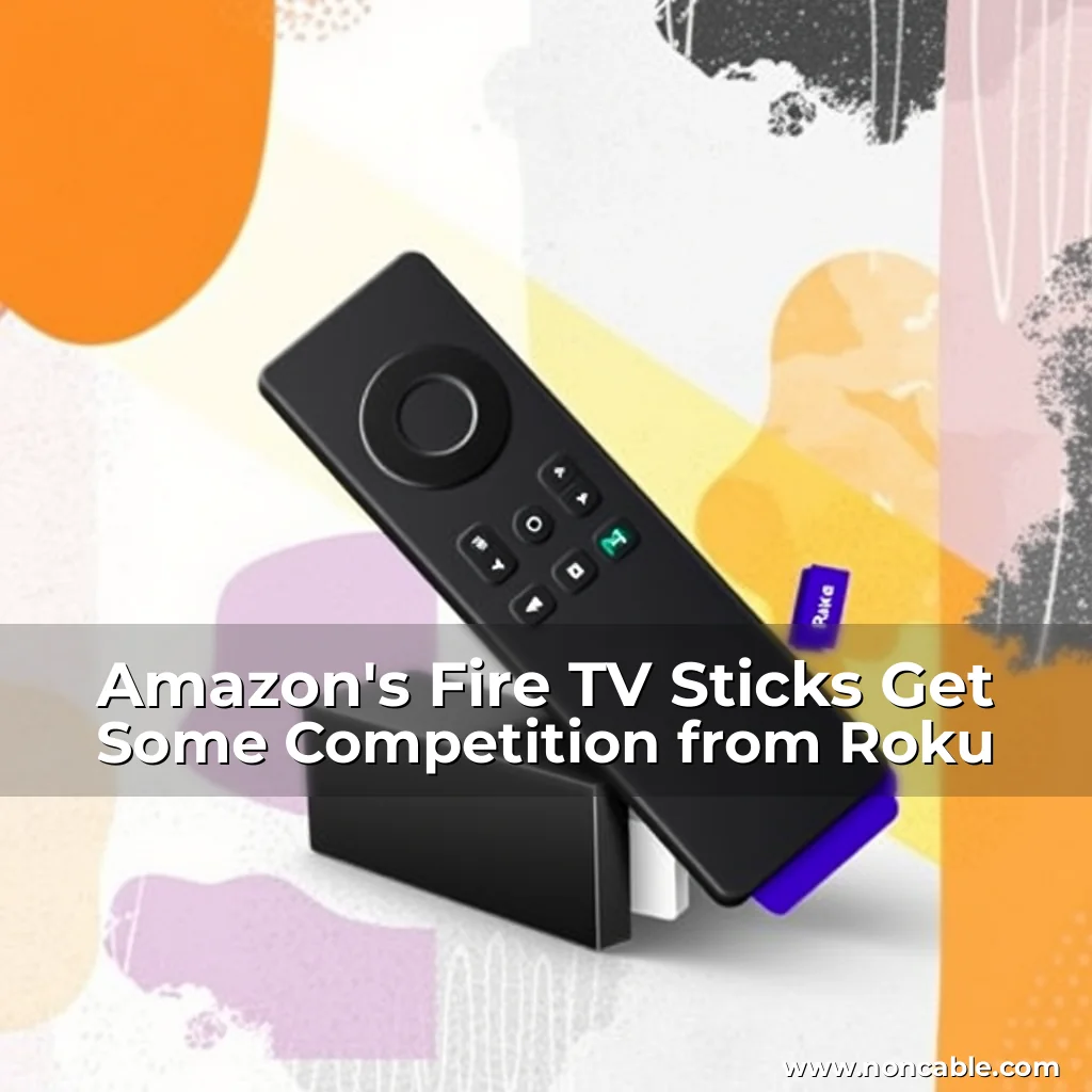 Read more about the article Amazon’s Fire TV Sticks Get Some Competition from Roku