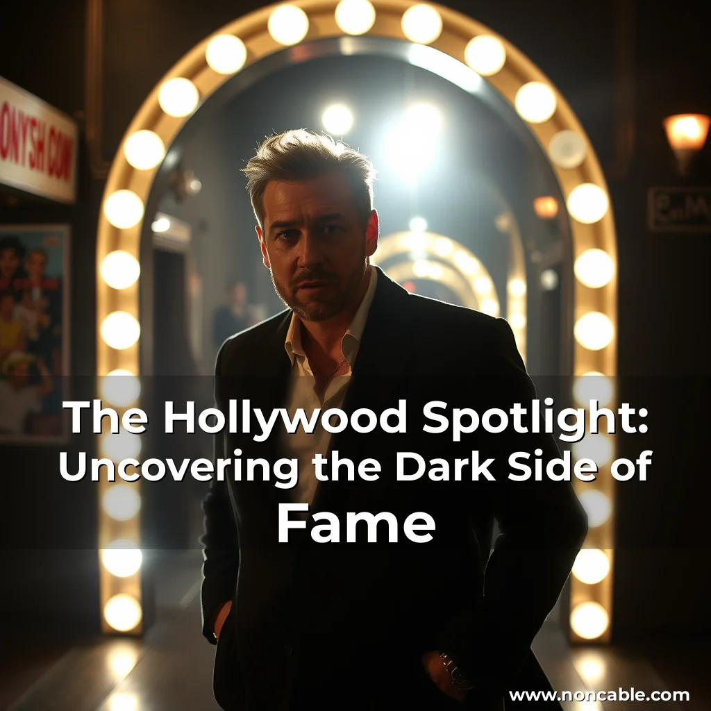 Read more about the article The Hollywood Spotlight: Uncovering the Dark Side of Fame