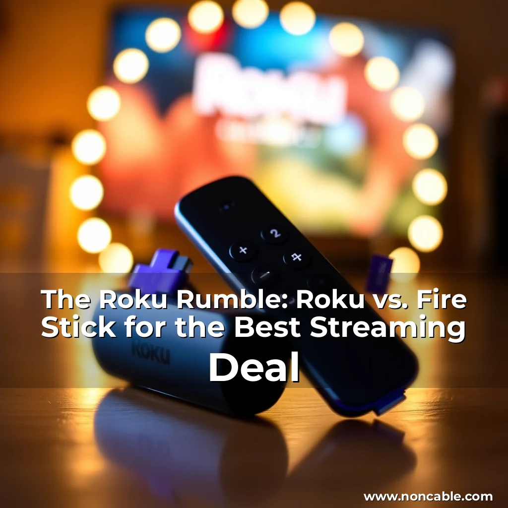 Read more about the article The Roku Rumble: Roku vs. Fire Stick for the Best Streaming Deal