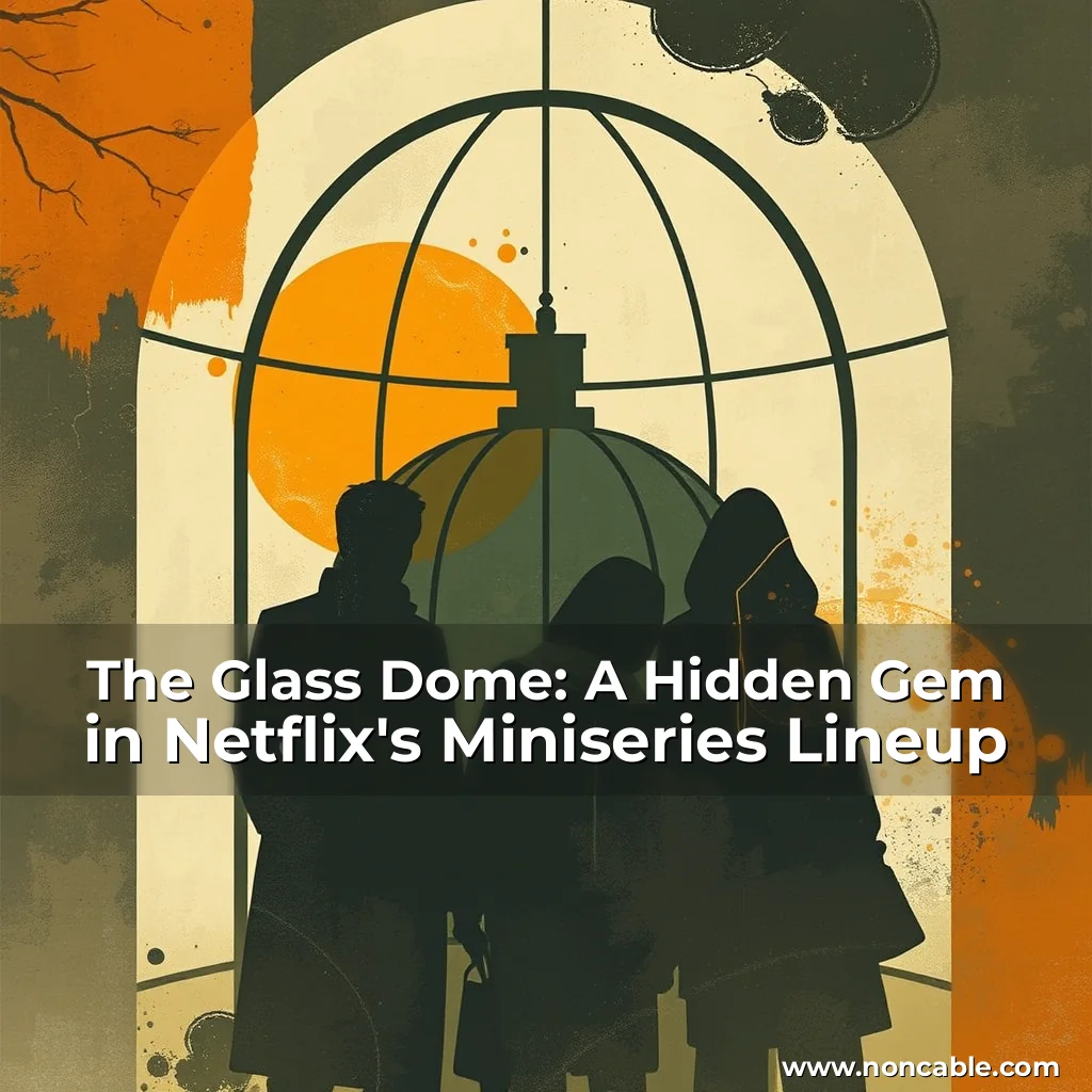 Artistic representation for The Glass Dome: A Hidden Gem in Netflix's Miniseries Lineup